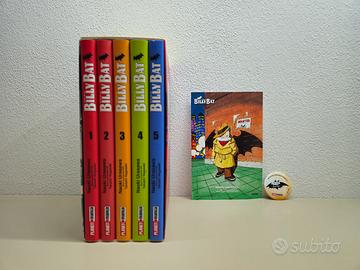 Billy Bat cofanetto 1-5 con spilla e cartolina