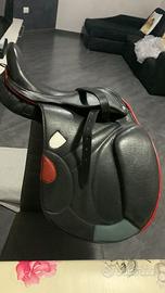 Sella inglese 17 in pelle