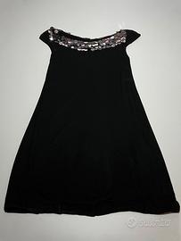 Abito corto nero Emporio Armani