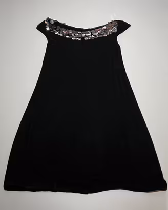 Abito corto nero Emporio Armani