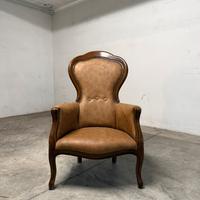Poltrona vintage in pelle