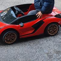 Lamborghini elettrica con telecomando 