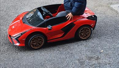 Lamborghini elettrica con telecomando 