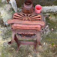 Stufa a legna antica