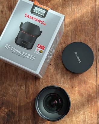 Samyang AF 14mm F2.8 EF – Canon EF – Pari al nuovo