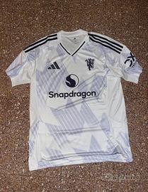 Maglia Manchester United Away 25/26 Kobbie Mainoo