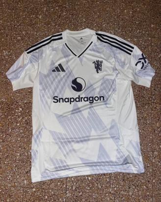 Maglia Manchester United Away 25/26 Kobbie Mainoo