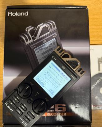 Roland R26 Registratore recorder 6 tracce 4 microf
