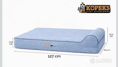 Letto per cani KOPEKS in memory foam 