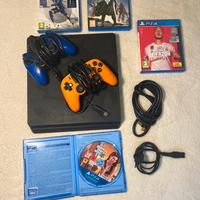 Playstation 4 (4 giochi + 2 controller)