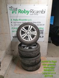 Cerchi in lega con gomme Mercedes ML - 255/50 r 19