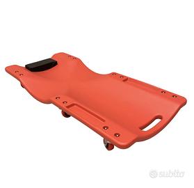 CARRELLO LETTINO MECCANICO 120 KG OFFICINA GARAGE