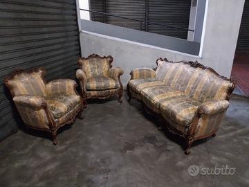 salotto stile barocco