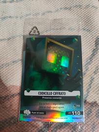 Carta promo brainrot Skifidol codicillo ciffrato