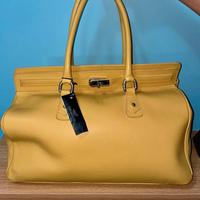 Borsa a spalla in pelle vera