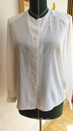 Camicia bianca donna vintage Alba Fornari.