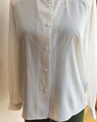 Camicia bianca donna vintage Alba Fornari.