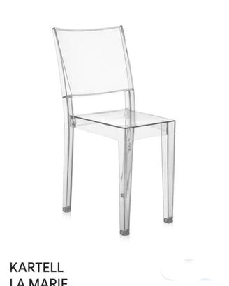 N.4 sedie Kartell serie Le Marie