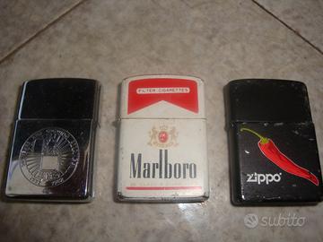 Zippo Militare Peperoncino Marlboro Accendino