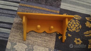 Portachiavi in legno da parete