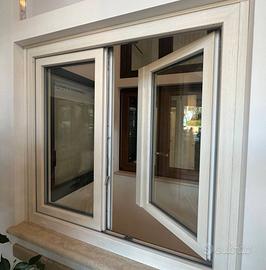 Finestra VEKA in PVC, 1240 x 1150