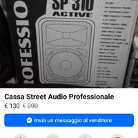 Cassa amplificata 300 w