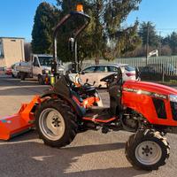 Trattore TAFE 25cv, Motore Mitsubishi + Trincia ma