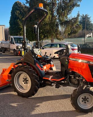 Trattore TAFE 25cv, Motore Mitsubishi + Trincia ma