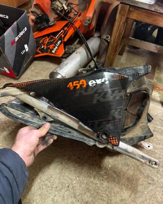 Telaietto posteriore ktm
