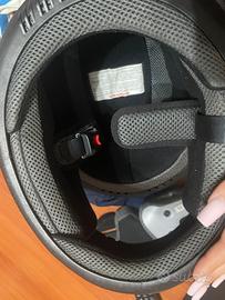 Casco Moto Integrale B-SQUARE Nero Lucido