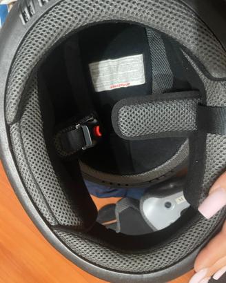 Casco Moto Integrale B-SQUARE Nero Lucido