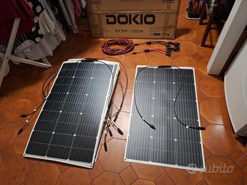dokio 10 pannelli solari 100 w 18 v