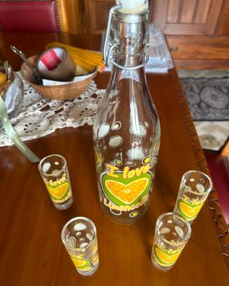 Set limoncello