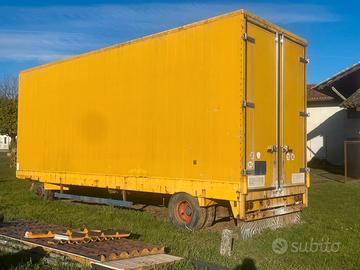 Rimorchio TIR uso deposito magazzino garage mobile