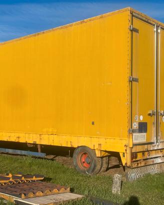 Rimorchio TIR uso deposito magazzino garage mobile