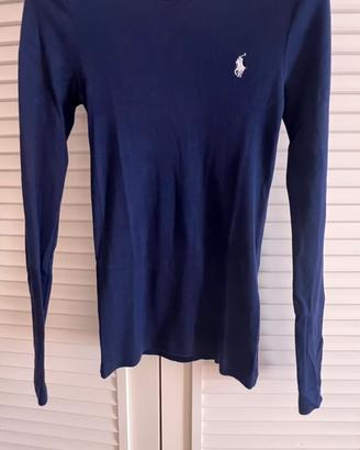 Polo Ralph Lauren – Maglia Donna Blu Navy – XS