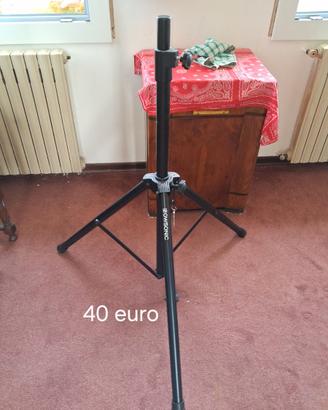 Aste microfono e casse