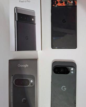 Google Pixel 6 Pro + Pixel 10 Pro NON FUNZIONANTI