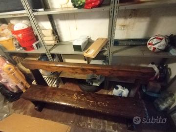 Panca in legno chiesa