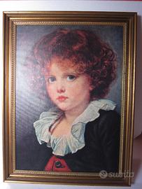 Stampa de "Ragazzo con un gilet rosso"