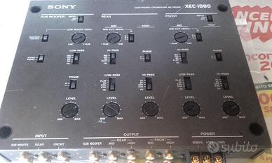 SONY XEC-1000 crossover elettronico per auto