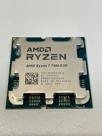 Cpu AMD Ryzen-7800X3D