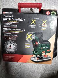 Fresatrice Ricaribile+Frese POFA B3 Parkside nuovo