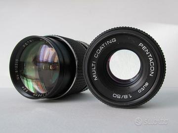 PENTACON 50mm/F1,8 + PETRI 135mm/F2,8