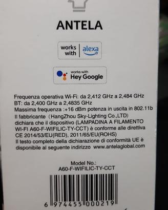 Lampadina led domotica