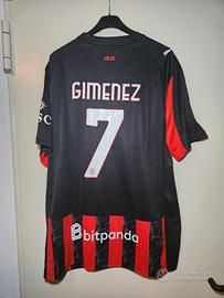 maglia gimenez milan home 2xl