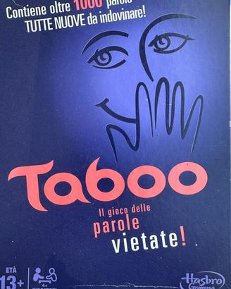 Taboo - gioco da tavolo-