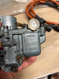 Carburatore Weber tipo 26 IM Fiat 600 cavi candela