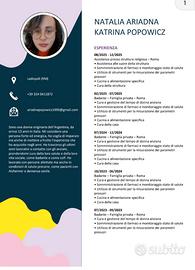 Badante a ore donna delle pulizie