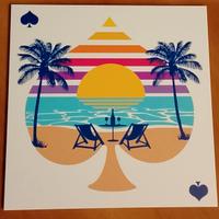 mosaico stampe tema gambling